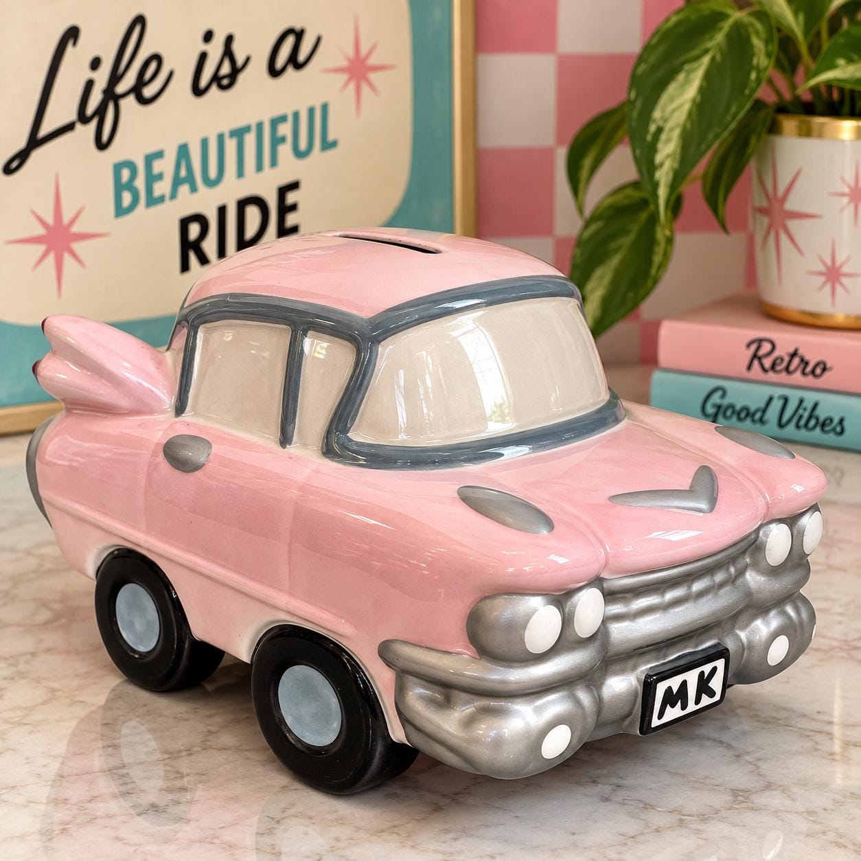 Antique Car Bank - Etsy