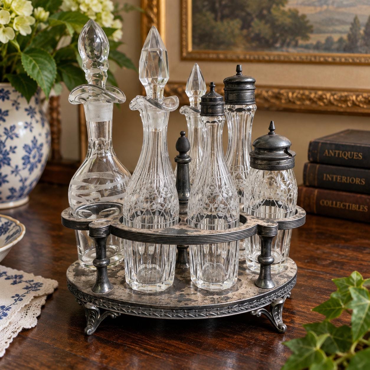 Victorian Condiment Set - Etsy