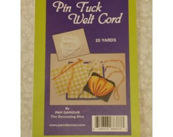 Pin Tuck Welt Cord - 20 yards
