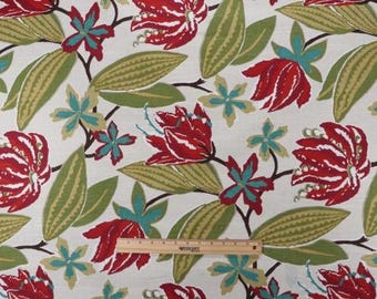 Robert Allen Bright Floral Fuchsia
