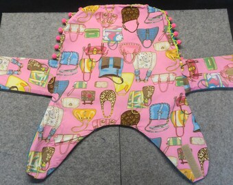 Reversable Dog Coat for Small Dogs
