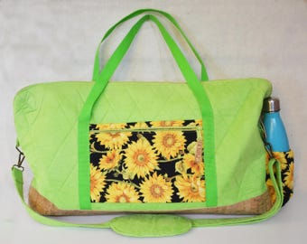 Patrón y videotutorial del bolso de lona de Debbie
