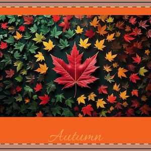 Flagge, Herbstliche Pracht Doppelseitige Flagge für Herbst Dekor, Herbst Blätter Hausgarten Banner, Saisonale Outdoor Yard Dekoration, Erntedank