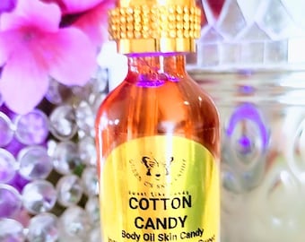 Scented Body Oil: Sweet Skin Candy - 70+ Aromas - Spa Gift