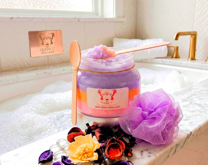 Foaming Sugar Scrubs Skin Candy 8oz & 4oz (70 scents)
