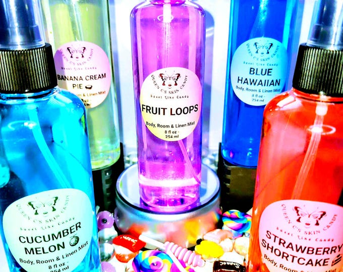 Room & Linen Spray: Air Freshener, Multiple Scents, Bathroom Spray, Car Spray