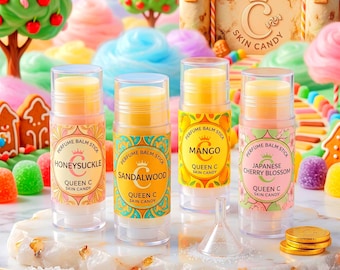 Solid Perfume Stick 70+ Scents Perfume Balm, Travel-Safe 1 oz