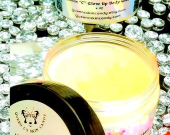 Glow Up Body Balm Glaze- over 70 Scents - Men & Women 8oz and 4oz | Body Balm| Glowing skin Moisturizer| Luxurious Body Glaze| Silky Salve