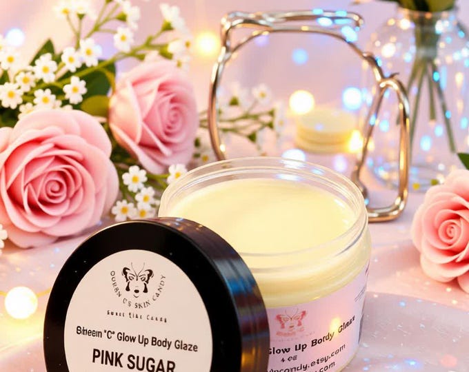 Glow Up Body Balm Glaze- over 70 Scents - Men & Women 8oz and 4oz | Body Balm| Glowing skin Moisturizer| Luxurious Body Glaze| Silky Salve