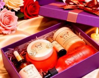 Spa Gift Box: 70+ Scent Options, Relaxation Self-Care Package
