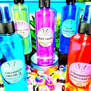 Scented Room & Linen Spray: Air Freshener, Multiple Fragrances