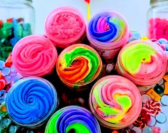 70 Scents Collection - Men and Women Whipped Body Butter skin candy 8 oz, 4 oz & 2 oz - You can personalize your Bling Lid with initial