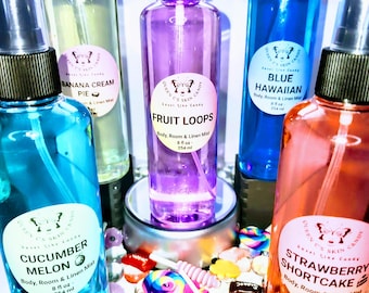 Room & Linen Spray: Air Freshener, Multiple Scents, Bathroom Spray, Car Spray