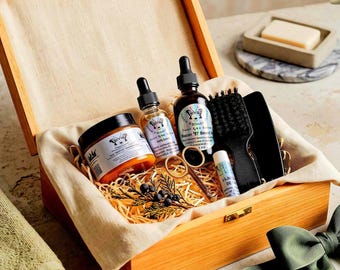 My KING Beard Grooming Kit: Spa Gift Set with EDP Cologne