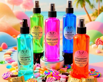 Scented Room & Linen Spray: Air Freshener, Multiple Fragrances