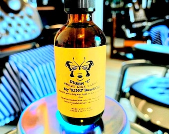 King Beard Oil: Natural Hydrating Moisturizer with Argan & Jojoba