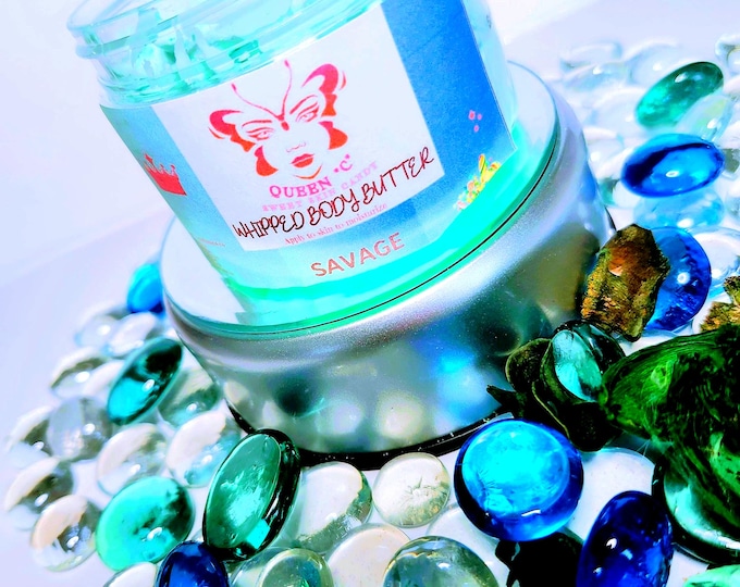 Men's Collection Whipped Body Butter skin candy 8 oz, 4 oz & 2 oz - You can personalize Lid with initial