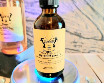 King Beard Oil: Natural Hydrating Moisturizer with Argan & Jojoba