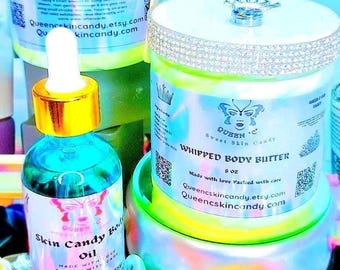 BOSS Trio Bundle Collection - Whipped Body Butter, Body Oil and Sugar Scrub -Self Care Package| Bath & Body Gift| Pamper Gift|Valentine Gift