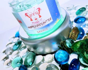 Men's Collection Whipped Body Butter skin candy 8 oz, 4 oz & 2 oz - You can personalize Lid with initial