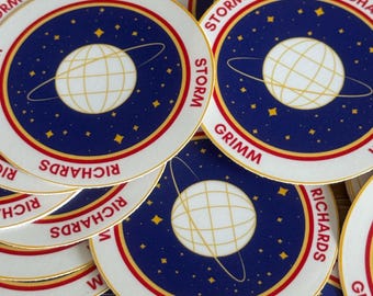 Fantastic Four Space Suit Patch Stickers