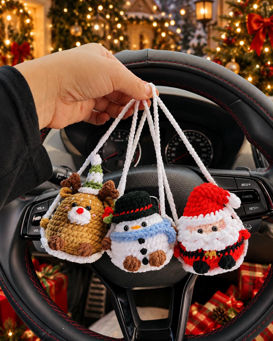 車に吊るすかぎ針編み - Etsy 日本