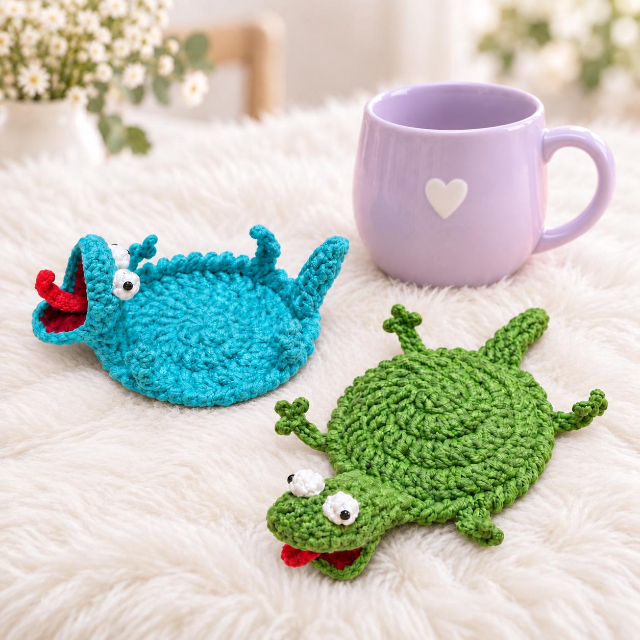 トカゲコースター - Etsy 日本
