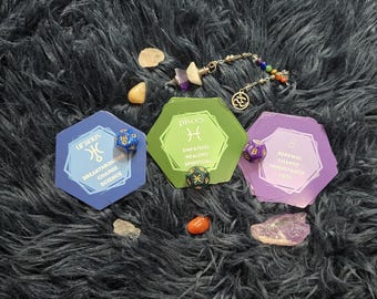 Astro Deck Divination Set – Zodiac & Planet Cards | Astrology Oracle Deck