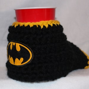Ready to ship Batman Drink Mitt The mitten with the drink holder image 3