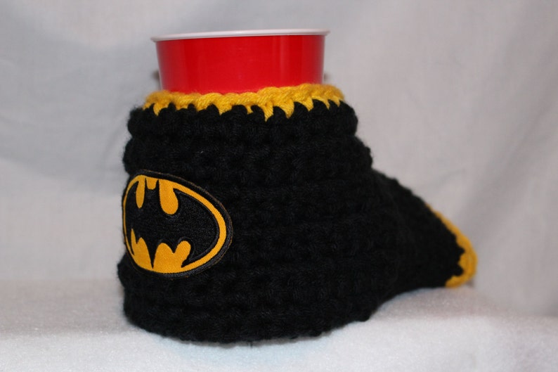 Ready to ship Batman Drink Mitt The mitten with the drink holder image 3