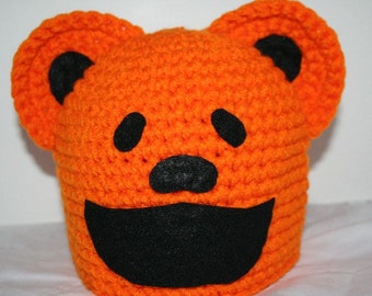 Dancing bear hat -  you pick the color - a unique winter hat inspired by the dancing bear