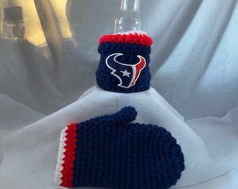 Houston Texans Drink Mitt and mitten - The mitten with the drink holder - show your team pride