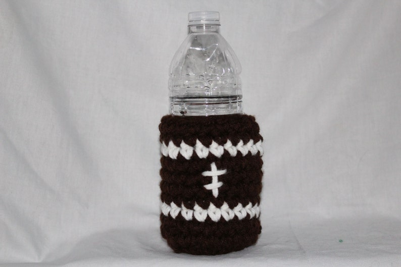 Football drink cover Never lose a drink again. Makes a great Christmas or grab bag gift image 1