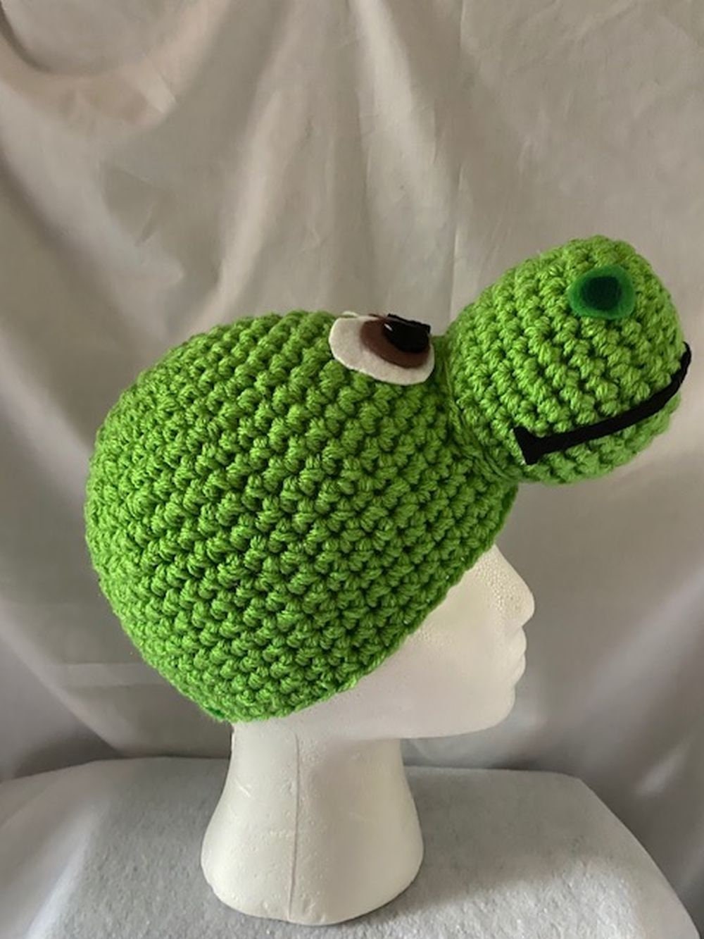 green Arlo dinosaur hat - cute fun and unique - Halloween costume