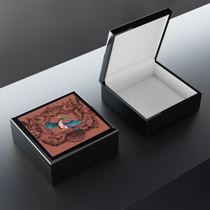 Dragon Design Jewelry Box - Fantasy Decor, Gift for Her, Keepsake Storage, Magical Home Decor, Unique Jewelry Organizer
