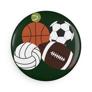 Button Magnet, Round (1 & 10 pcs)