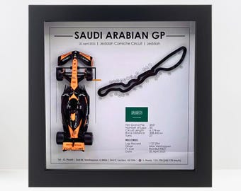 Vitória de Oscar Piastri no GP da Arábia Saudita de 2025: Arte da pista da McLaren F1