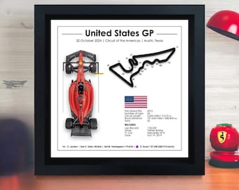 Charles Leclerc - US GP 2024 - Ferrari F1 3D Showpiece