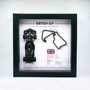 Lewis Hamilton Mercedes W14: Rama toru Silverstone 3D Grand Prix 2024