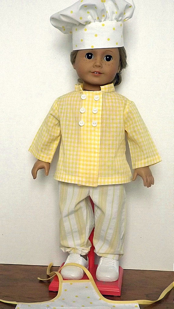 doll chef outfit