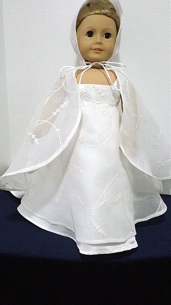 Wedding Gown Or Ballgown With Matching Cape For The American Etsy