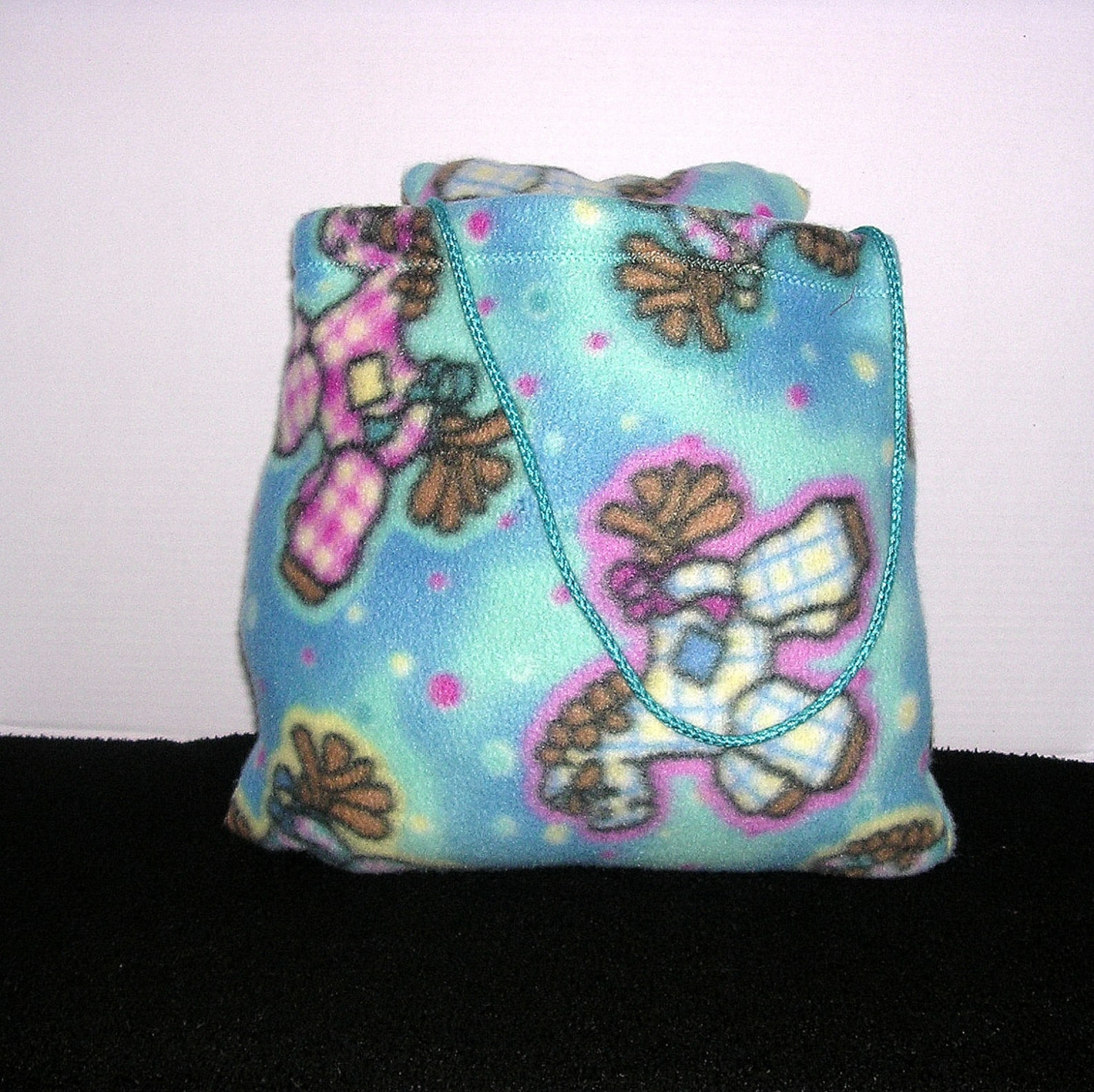 Fleece Blanket With Pillow and Attached Tote Etsy