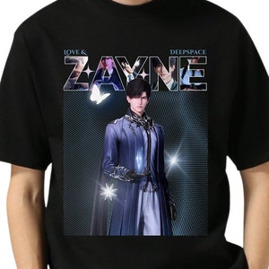 Zayne Love and Deepspace Shirt Otome Game Shirt Zayne Foreseer Shirt Anime Shirt Gaming Tshirt LADS LND Merch Zayne Shirt