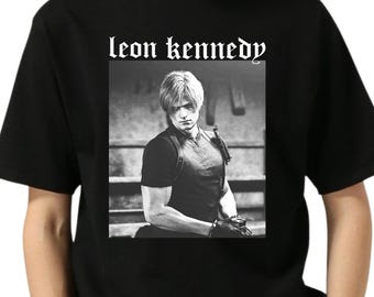 Leon S Kennedy Shirt: Resident Evil RE4R Graphic Tee