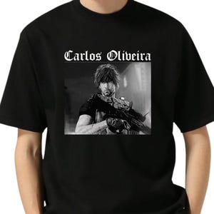 Carlos Oliveira Shirt Carlos Resident Evil 3 Remake Unisex Gaming Shirt Gift for Him or Her RE2 Carlos Oliveira Graphic Shirt