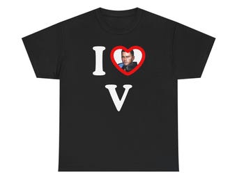 I Love V Cyberpunk 2077 Unisex Gaming Shirt