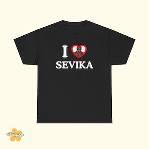 I Love Sevika Shirt Arcane Shirt League of Legends Shirt Unisex Tee Gaming Tshirt LoL Shirt I &lt;3 Sevika Arcane Shirt Gift for Him and Her
