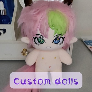 Custom Dolls, Custom 10, 20, 30, 40cm Cotton Dolls, Custom Dolls With Pictures, Custom Dolls Of All Kinds