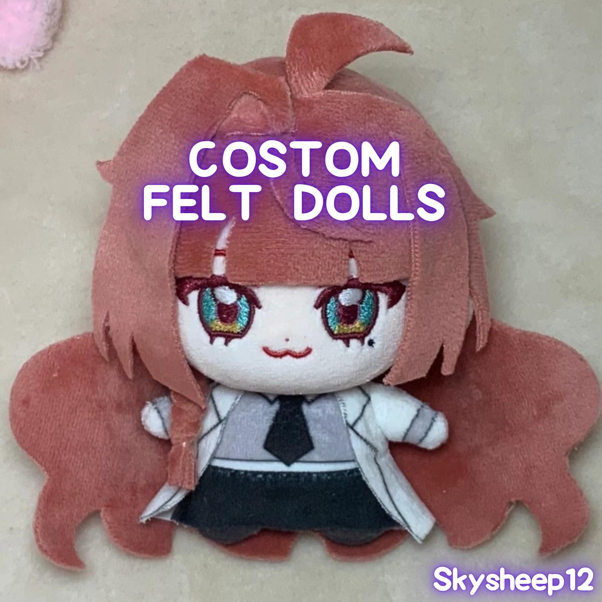 Felt Anime Doll