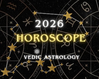 2026 In depth Vedic Astrology Yearly Horoscope | Detailed Karma & Life Path Reading | 2026 Reading. Love, Career, Finances, Spiritual Growth